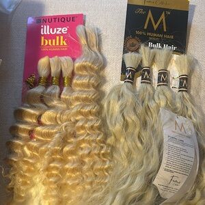 Boho braiding hair extra new in pack. 100% human hair